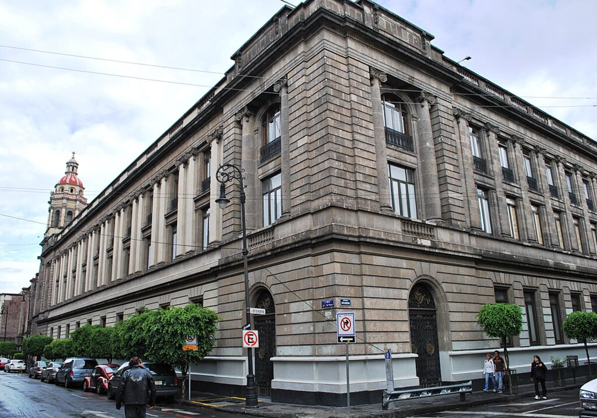Edificio sede de la SEP en el Centro Histórico de la Ciudad de México