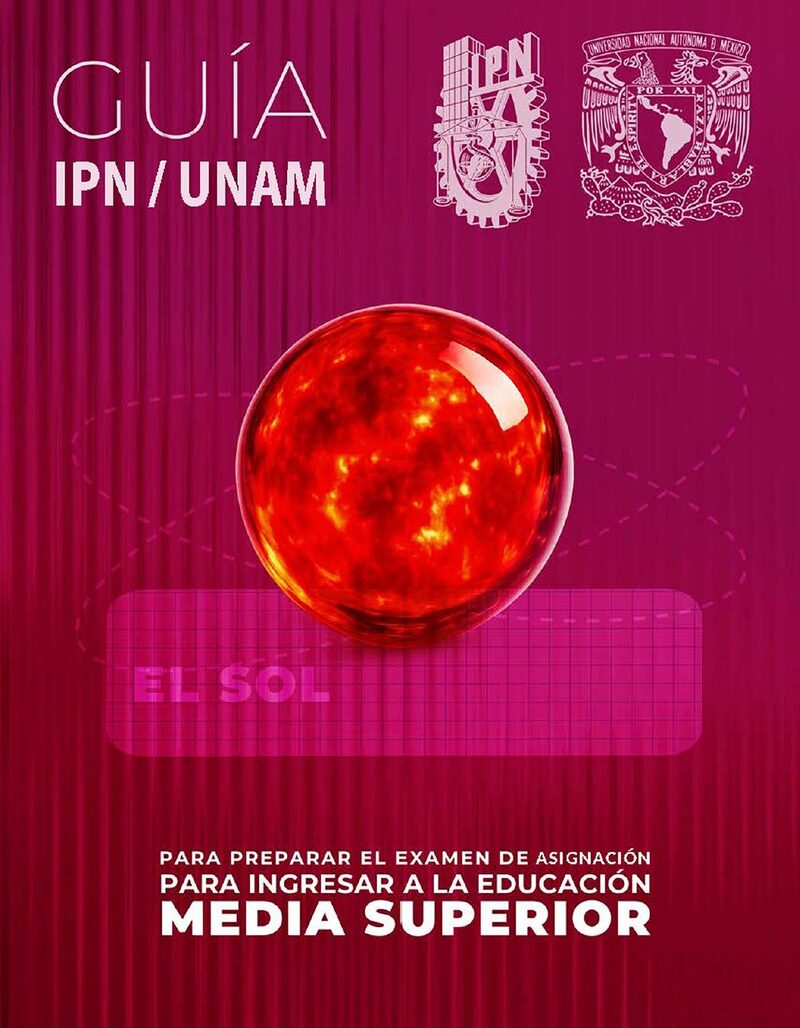 Portada de la Guía oficial IPN/UNAM 2026 para el examen de asignación ECOEMS